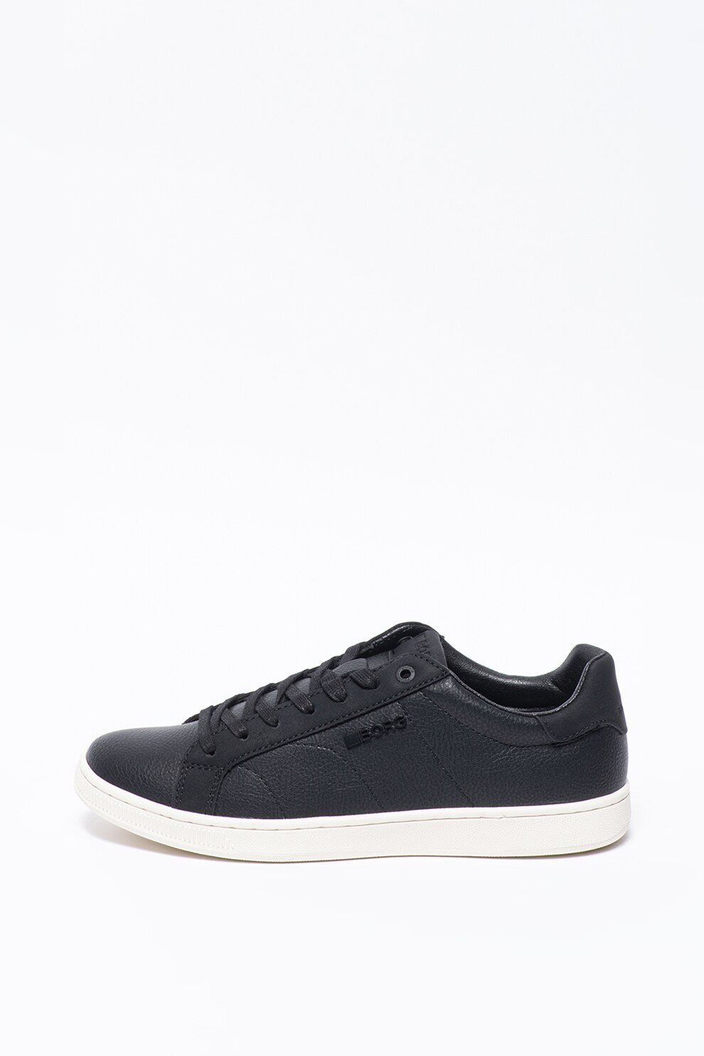 Björn Borg, Pantofi sport low-top din piele ecologica T306, Negru, 41