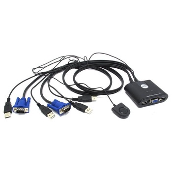 Switch KVM, Controler USB pentru 2 calculatoare Switch KVM, Controler USB pentru 2 calculatoare