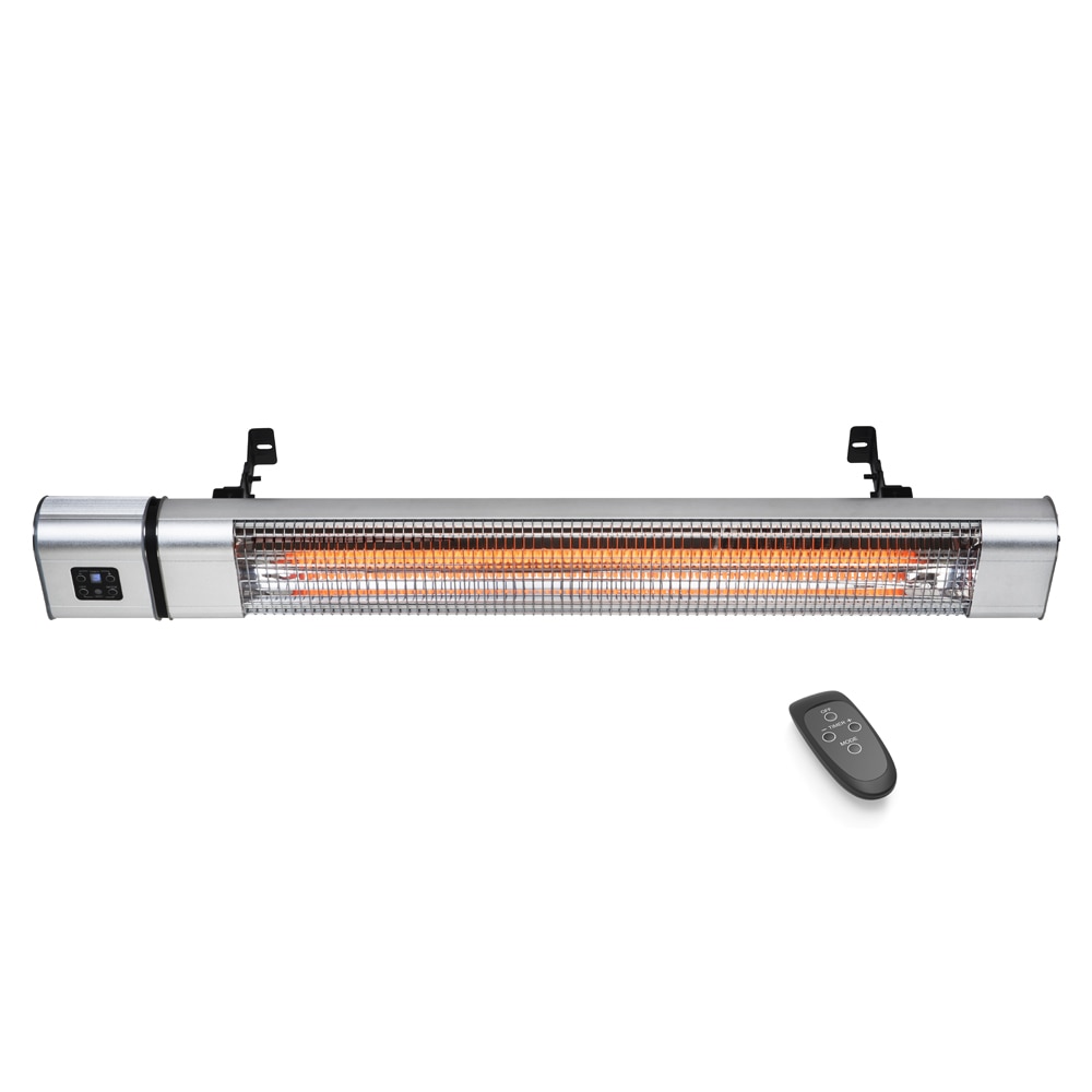 Incalzitor terasa Scientec, 2400W, infrarosu, fibra de carbon, telecomanda, IP65, de perete/tavan