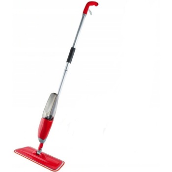 Mop Plat GAIA, Cu Pulverizator Incorporat, Cap Rotativ la 360 grade, 3 Lavete Lavabile La Masina De Spalat, Rosu Mop Plat GAIA, Cu Pulverizator Incorporat, Cap Rotativ la 360 grade, 3 Lavete Lavabile La Masina De Spalat, Rosu