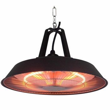 Incalzitor electric pentru terasa Deco 1500 A, 1500 W, halogen-infrarosu, Negru Incalzitor electric pentru terasa Deco 1500 A, 1500 W, halogen-infrarosu, Negru
