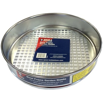 Sita pentru cernut pamant cu gauri patrate, Spear & Jackson, 31 x 31 x 7 cm, Argintiu, Garden Tidy Sita pentru cernut pamant cu gauri patrate, Spear & Jackson, 31 x 31 x 7 cm, Argintiu, Garden Tidy