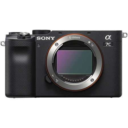 Aparat foto mirrorless Sony Alpha A7C, 24.2MP, Full-Frame, 4K, Body, Negru - eMAG.ro