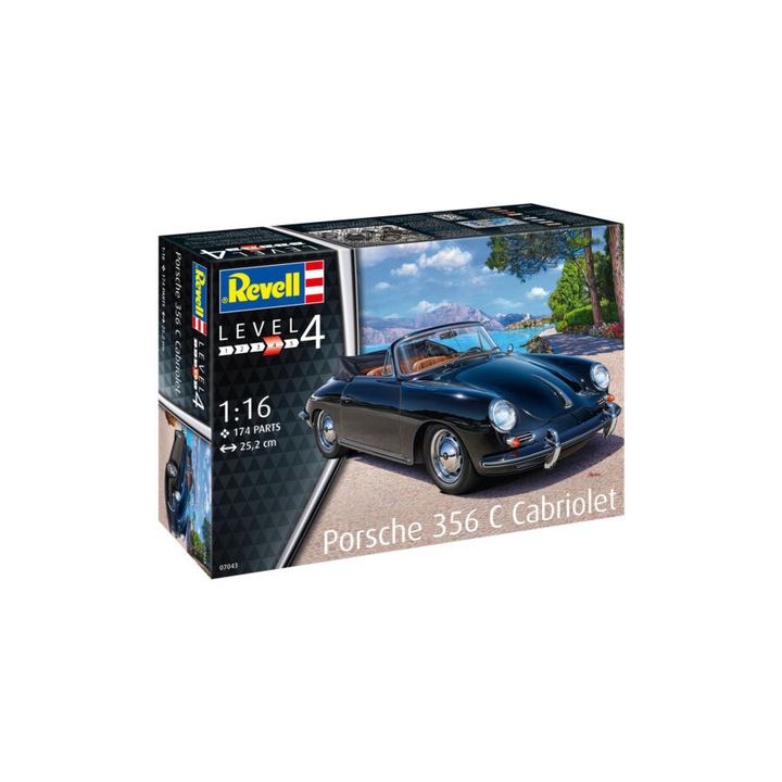Revell Porsche 356 Convertible, 1:16 (7043)