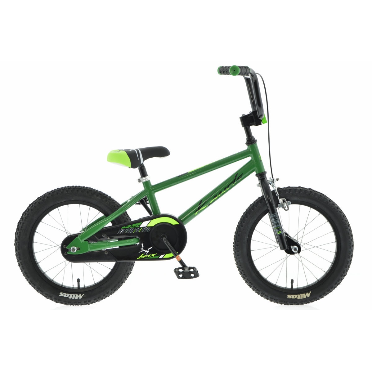 Bicicleta copii 4 - 6 ani Kands Ninja Roata 16” Verde