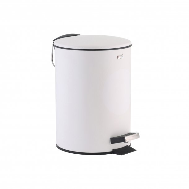 Cos de gunoi cu capac si pedala, Axentia, 3L, Metal