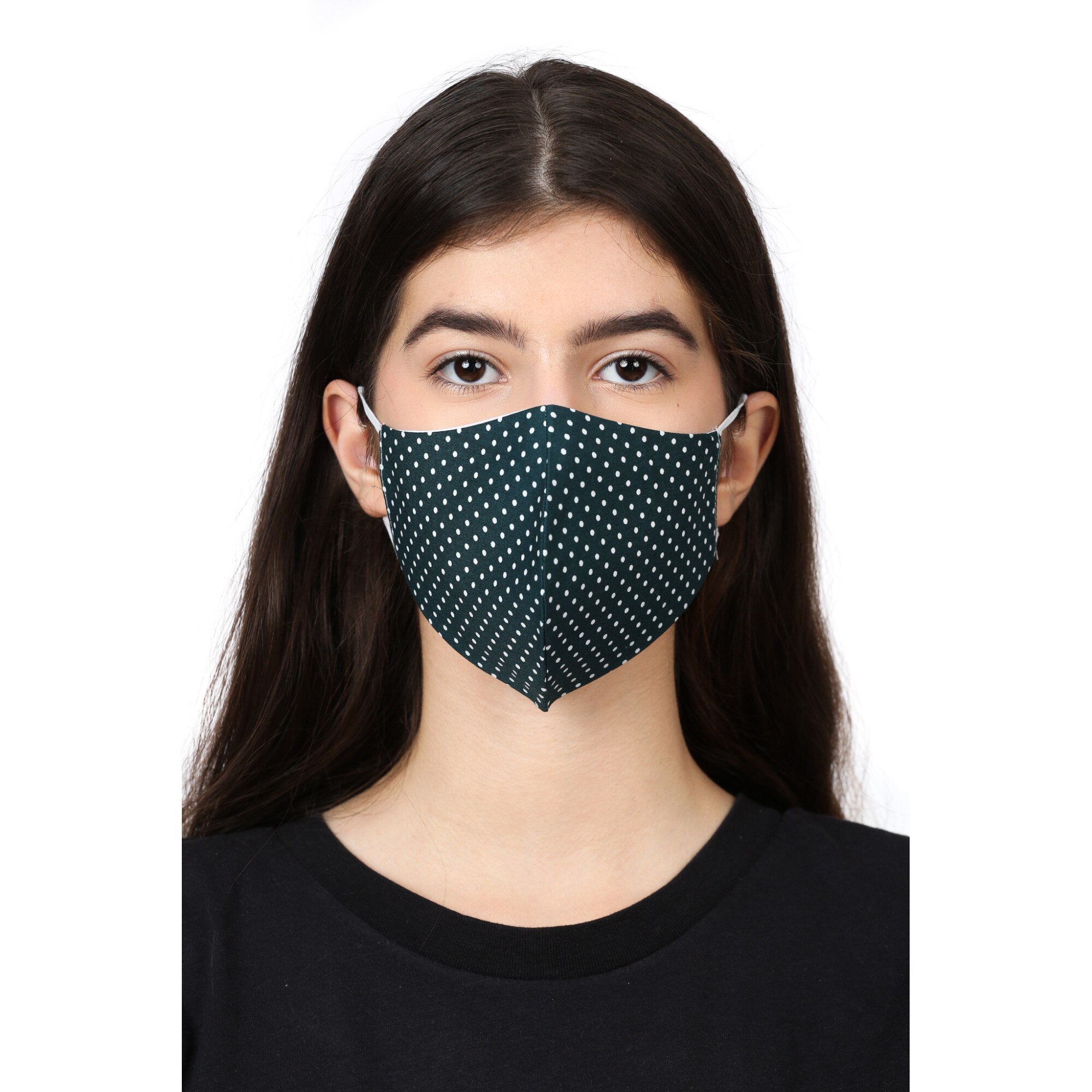 Masca de fata BE YOU, model buline, verzi, 1 buc