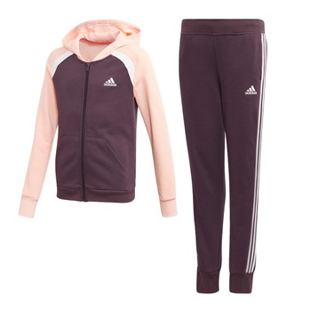 Trening Adidas Hooded GK3238, Copii, Visiniu, 170 CM Standard Trening Adidas Hooded GK3238, Copii, Visiniu, 170 CM Standard