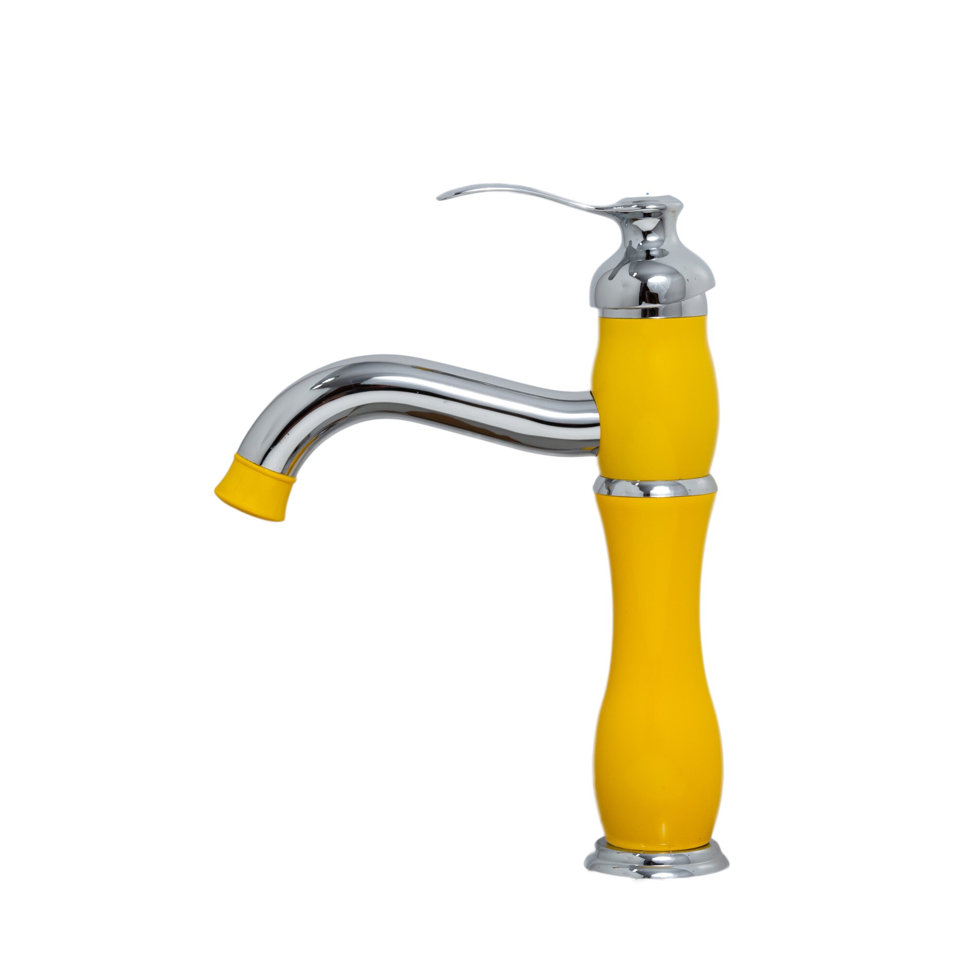 Baterie lavoar inaltime medie , gold