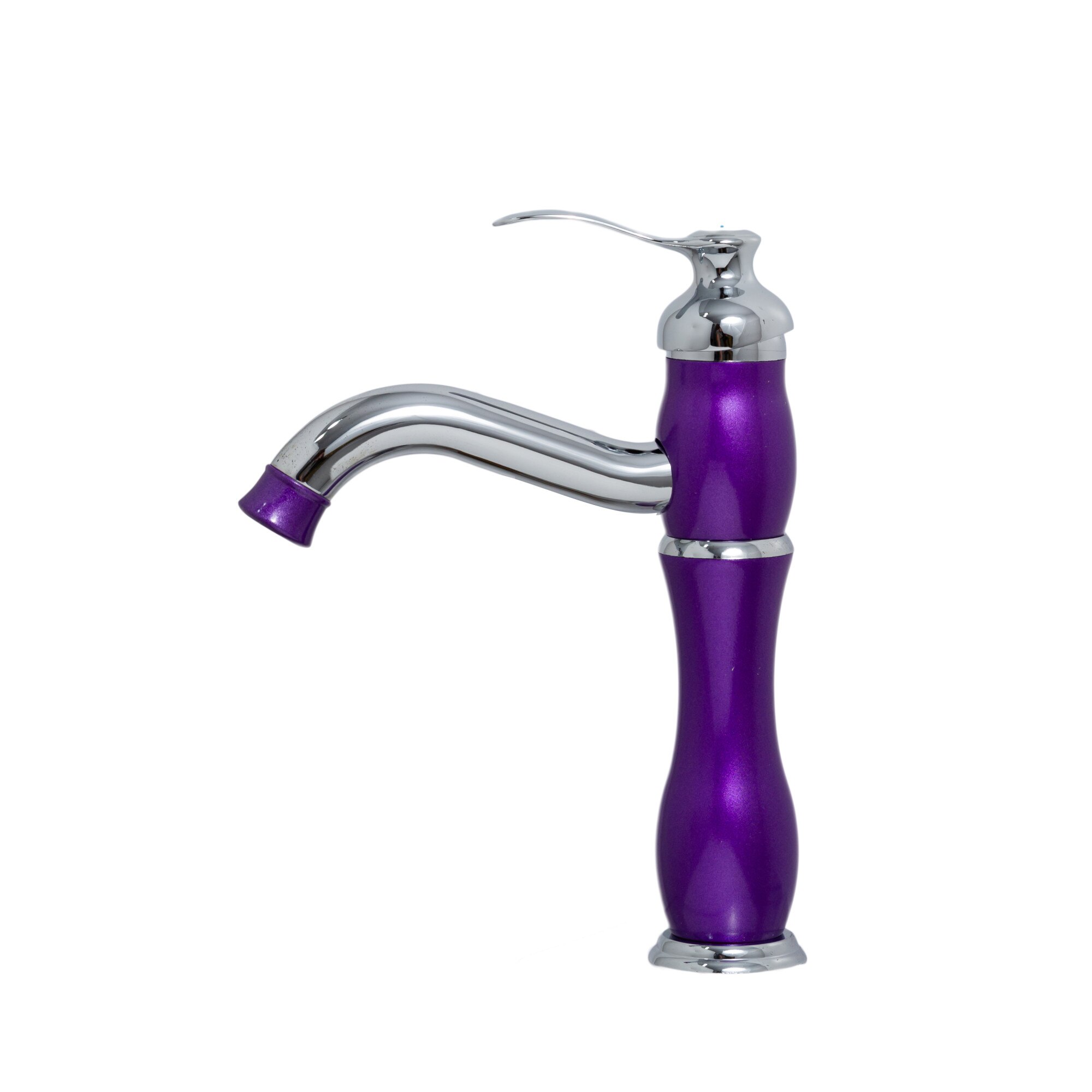 Baterie lavoar inaltime medie , mov