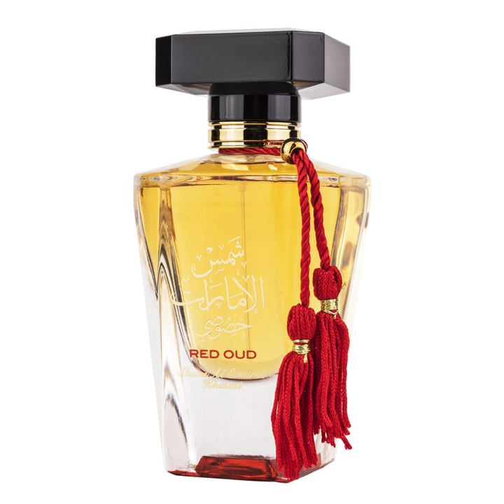 Apa de parfum Ard al Zaafaran, Shams Al Emarat Khususi Red Oud, Femei, 100ml