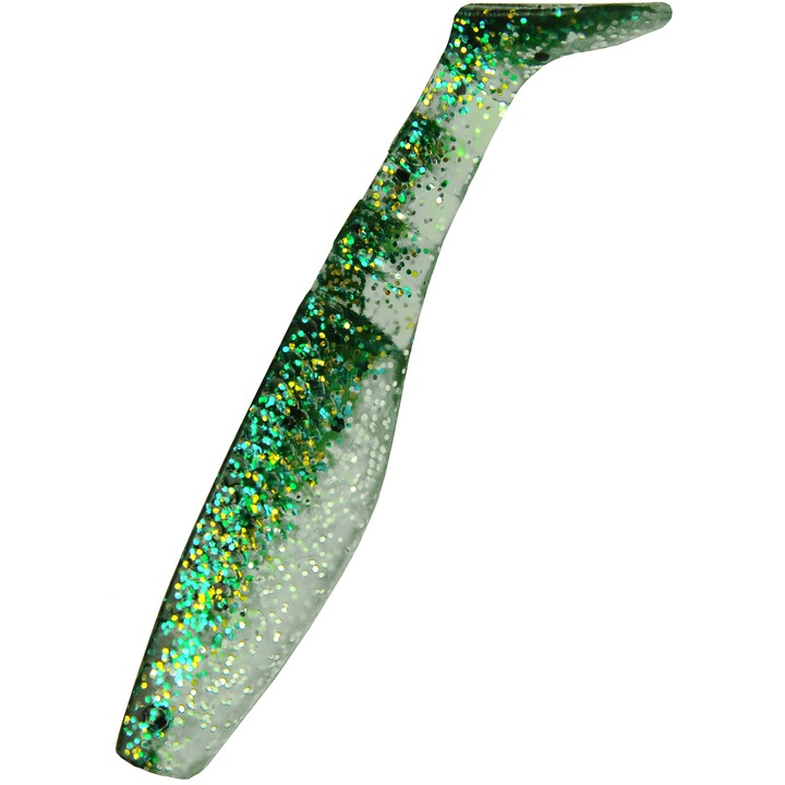 Set 5 buc Shad KP Original Shad 5cm, culoarea Green Shad