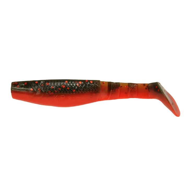 Set 5 buc Shad KP Original Shad 7.5cm, Ground Red
