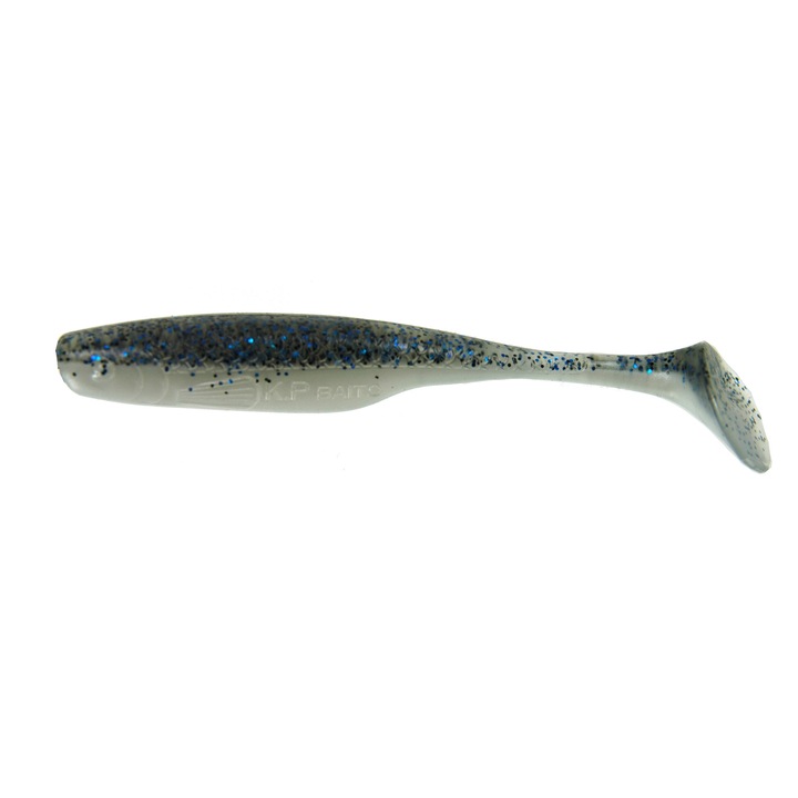 Set 5 buc Shad KP Lazy Shad 7.5cm, Blue Smoke Pearl