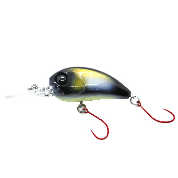 Vobler Damiki Deep Disco Trout-38, 3.8cm, 4.5gr, Floating, Black Hazelnut pentru pescuit la pastrav, clean sau biban