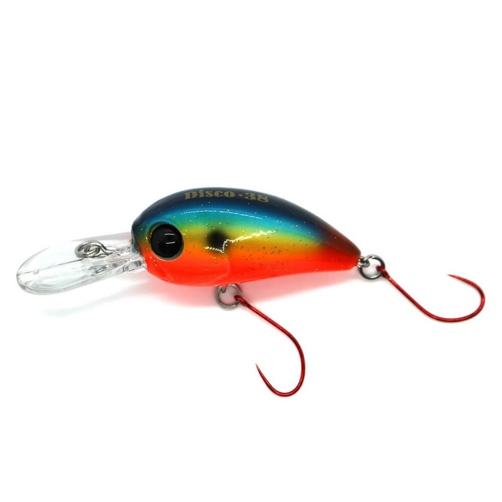 Vobler Damiki Deep Disco Trout-38, 3.8cm, 4.5gr, Floating, Rusty Orange Shad