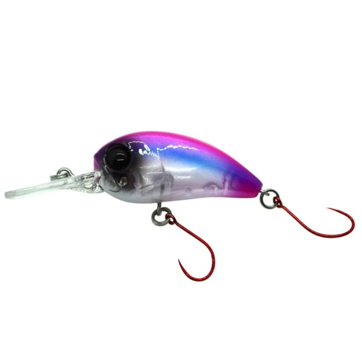 Vobler Damiki Deep Disco Trout-38, 3.8cm, 4.5gr, Floating, Sexy Wild Shad pentru pescuit la pastrav, clean sau biban