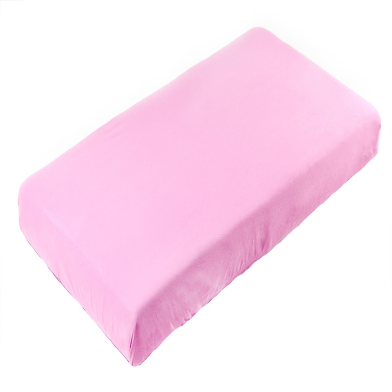 Cearceaf cu elastic pentru saltea 120 x 60 cm Sensillo 6833R, Roz