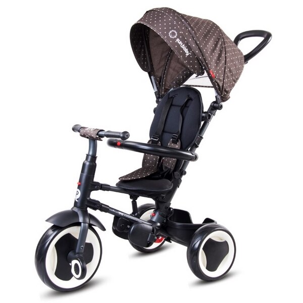 Tricicleta pliabila sun baby 013 qplay rito - brown