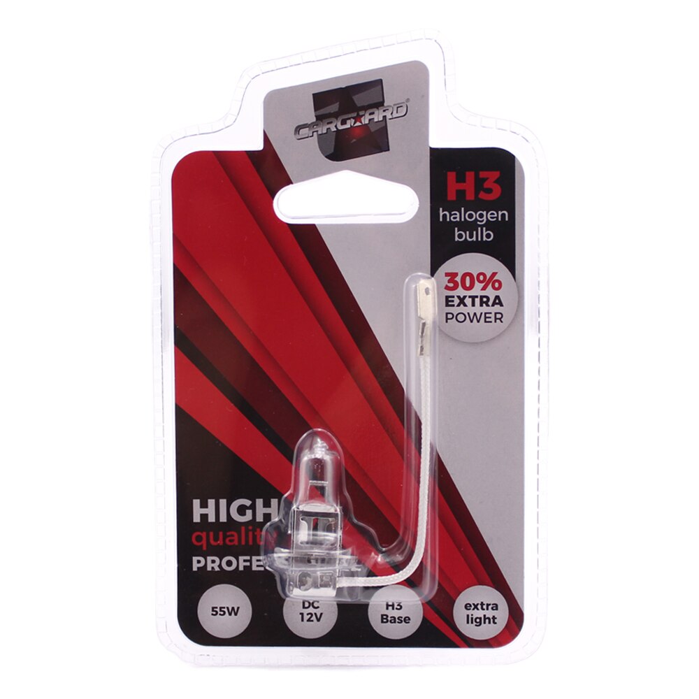 Bec halogen H3 55W, +30% intensitate