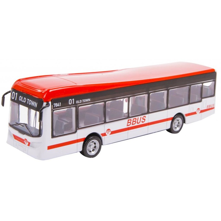 Bburago 3321025 Bburago 19 cm - City busz - 2féle