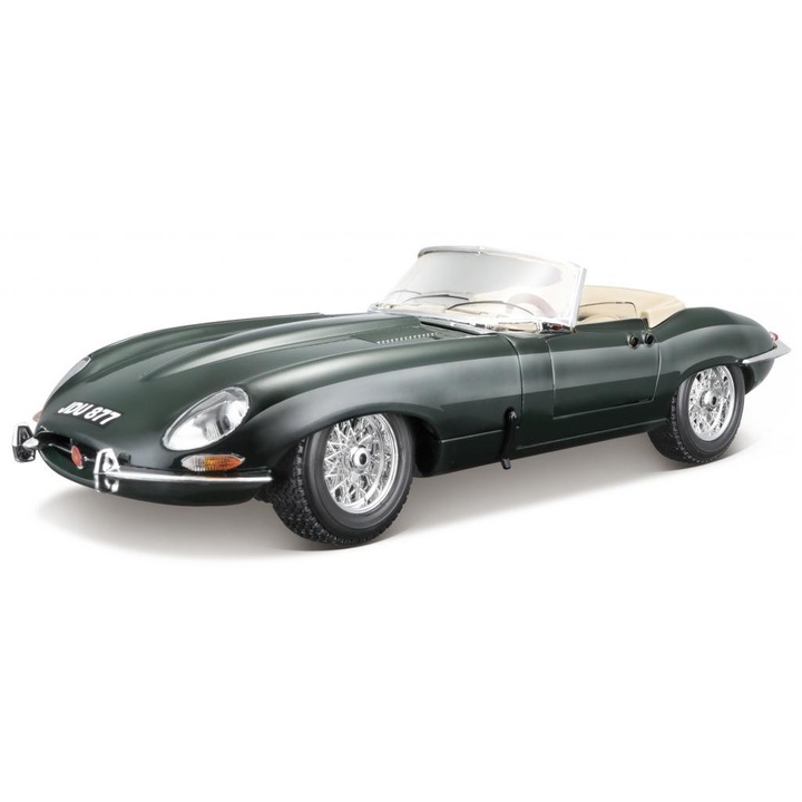 Bburago 3120468 Bburago 1 /18 - Jaguar " E" Cabrio (1961)