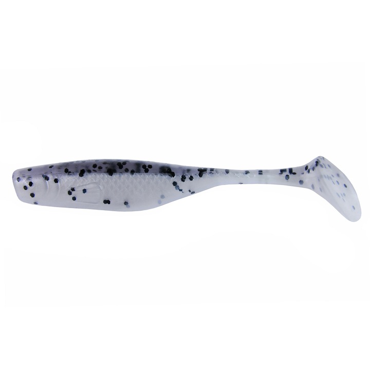 Set 5 buc Shad KP Lazy Shad 7.5cm, Salt & Pepper