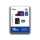 Карта памет Netac P500 Standard 16G, Micro SDXC до 80MB/s 533x, Class10, Ultra High Speed, U1, UHS-I, с адаптер