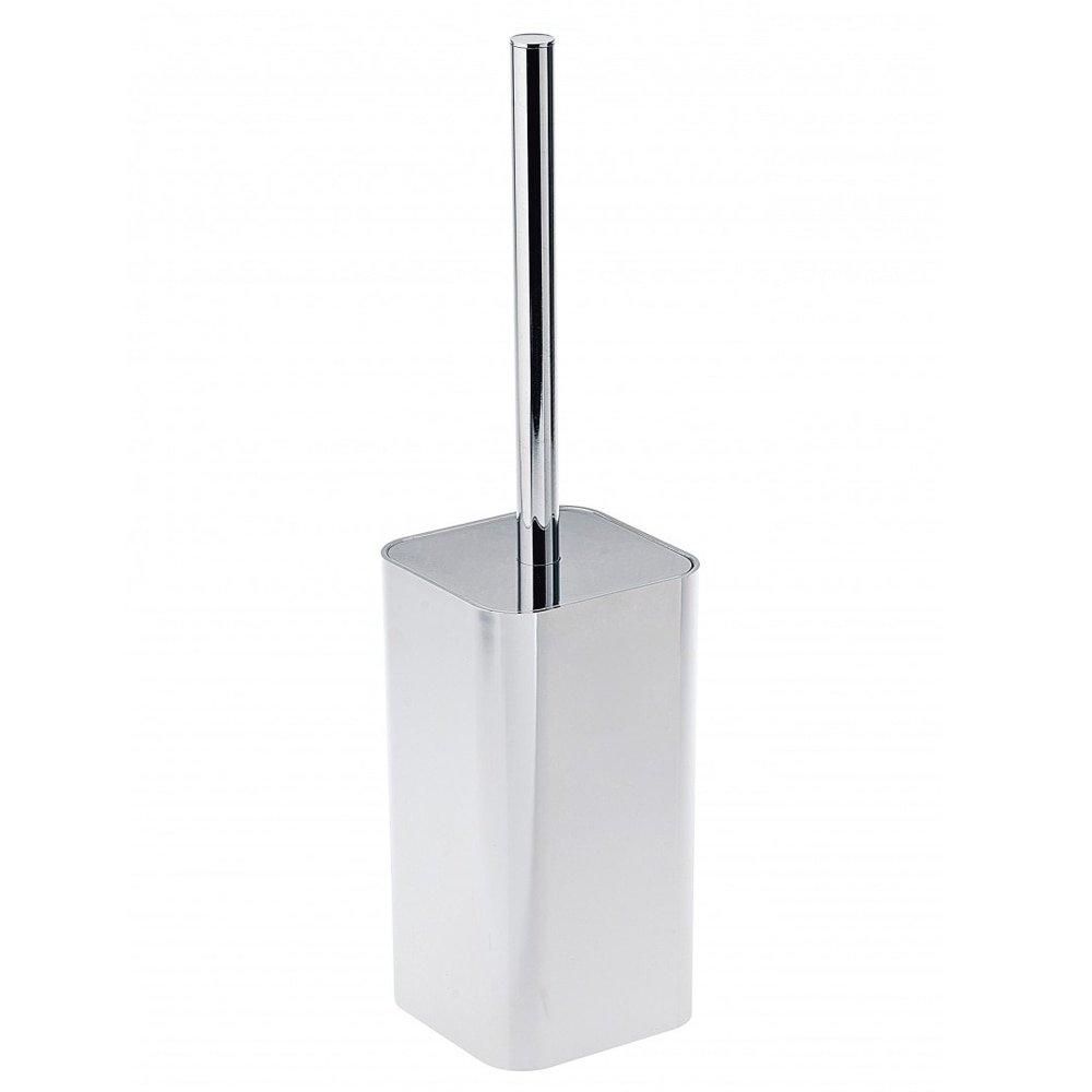 Perie WC cu suport, CasaBlanca ELLA B97, plastic, cromat