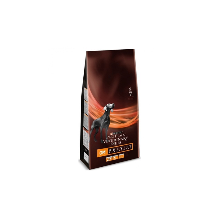 Hrana dietetica pentru Caini, Purina Veterinary Diets Dog OM, Obesity Management, 12 kg