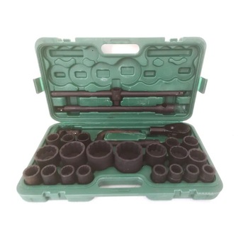 Trusa Chei Tubulare Bihexagonale Forta, 26 piese 21-65mm, 3/4 si 1 tol Trusa Chei Tubulare Bihexagonale Forta, 26 piese 21-65mm, 3/4 si 1 tol