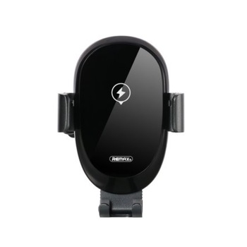 Suport auto Remax Gravity cu Incarcare Wireless Air Vent + Qi Charger 10W black (RM-C39) Suport auto Remax Gravity cu Incarcare Wireless Air Vent + Qi Charger 10W black (RM-C39)