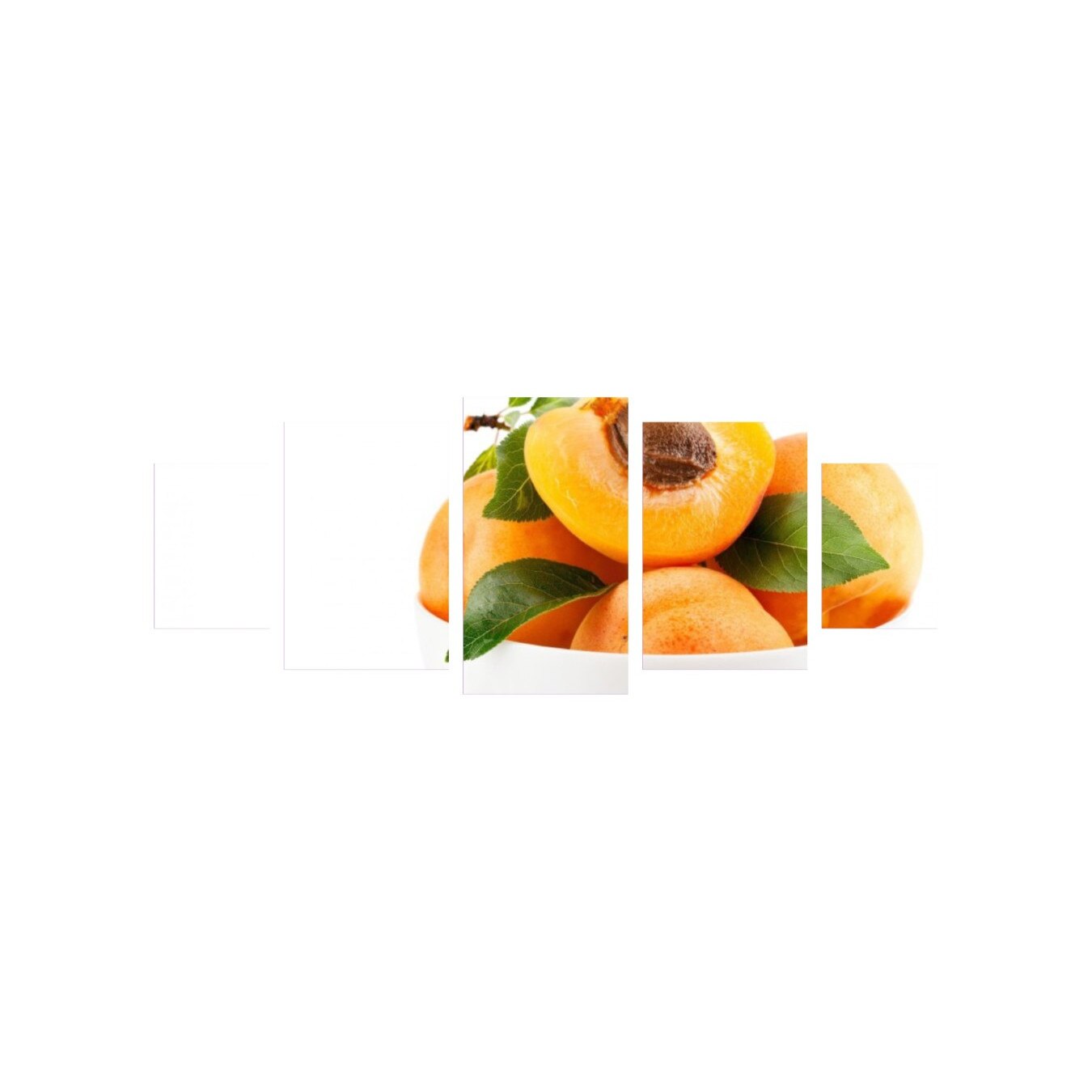 Tablou multicanvas 5 piese 220x90 cm, Food and Drinks model 43