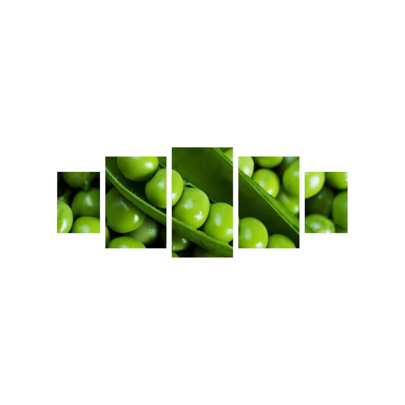 Tablou multicanvas 5 piese 220x90 cm, Food and Drinks model 30