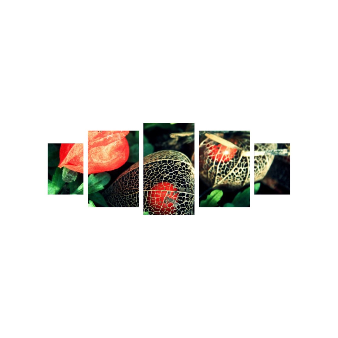 Tablou multicanvas 5 piese 220x90 cm, Food and Drinks model 154