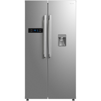 Side by side Tesla RB5200FMX, 513 l, Total No Frost, Touch control, Dozator apa, Clasa F, H 178.8 cm, Inox Side by side Tesla RB5200FMX, 513 l, Total No Frost, Touch control, Dozator apa, Clasa F, H 178.8 cm, Inox