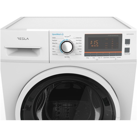 Masina de spalat rufe Tesla WF81491M, 8kg, 1400 RPM, 16 programe, Clasa A+++, Alb