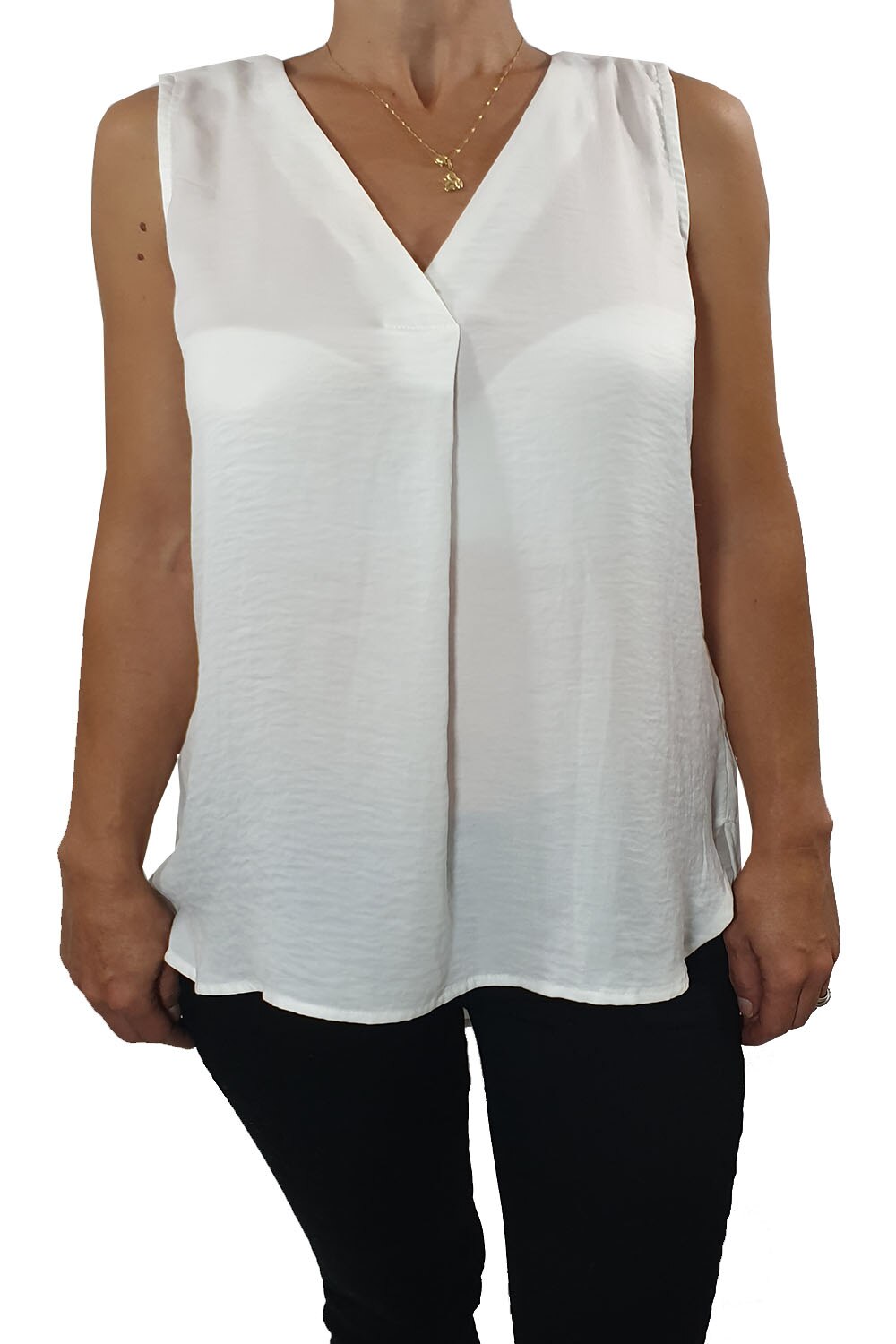 Bluza in V Tally Weijl, Alb