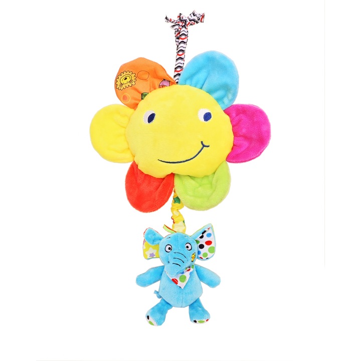 M-Toys Játék - Zenélő elefánt, 33 cm