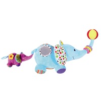 Jucarie M-Toys - Mama elefant cu pui, 32 cm