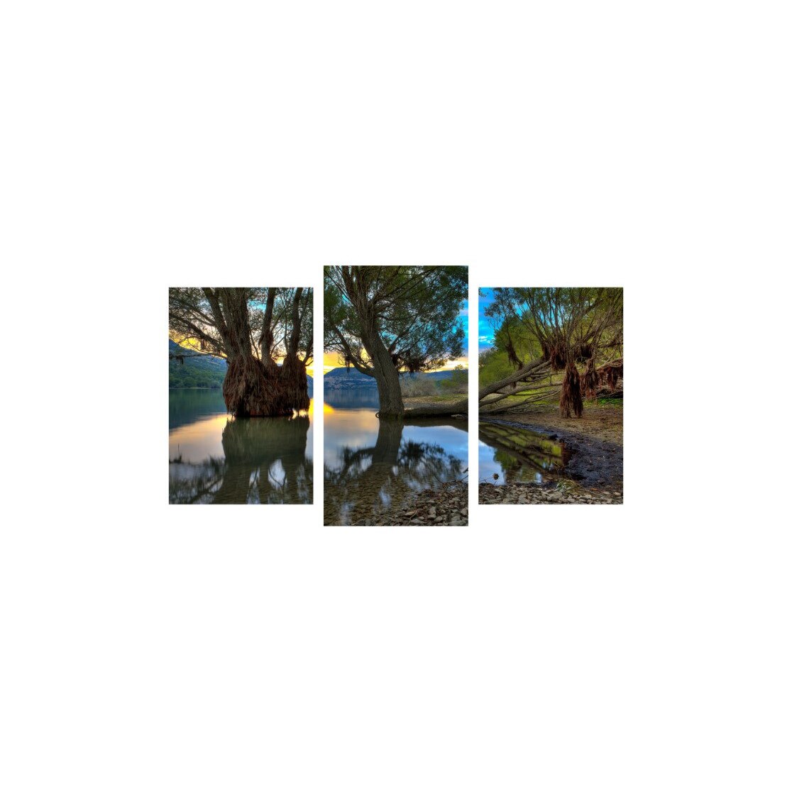 Tablou multicanvas 3 piese 150x90 cm, Natura model 81