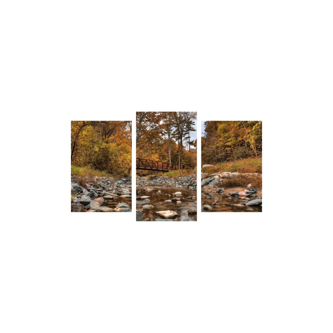 Tablou multicanvas 3 piese 150x90 cm, Natura model 68