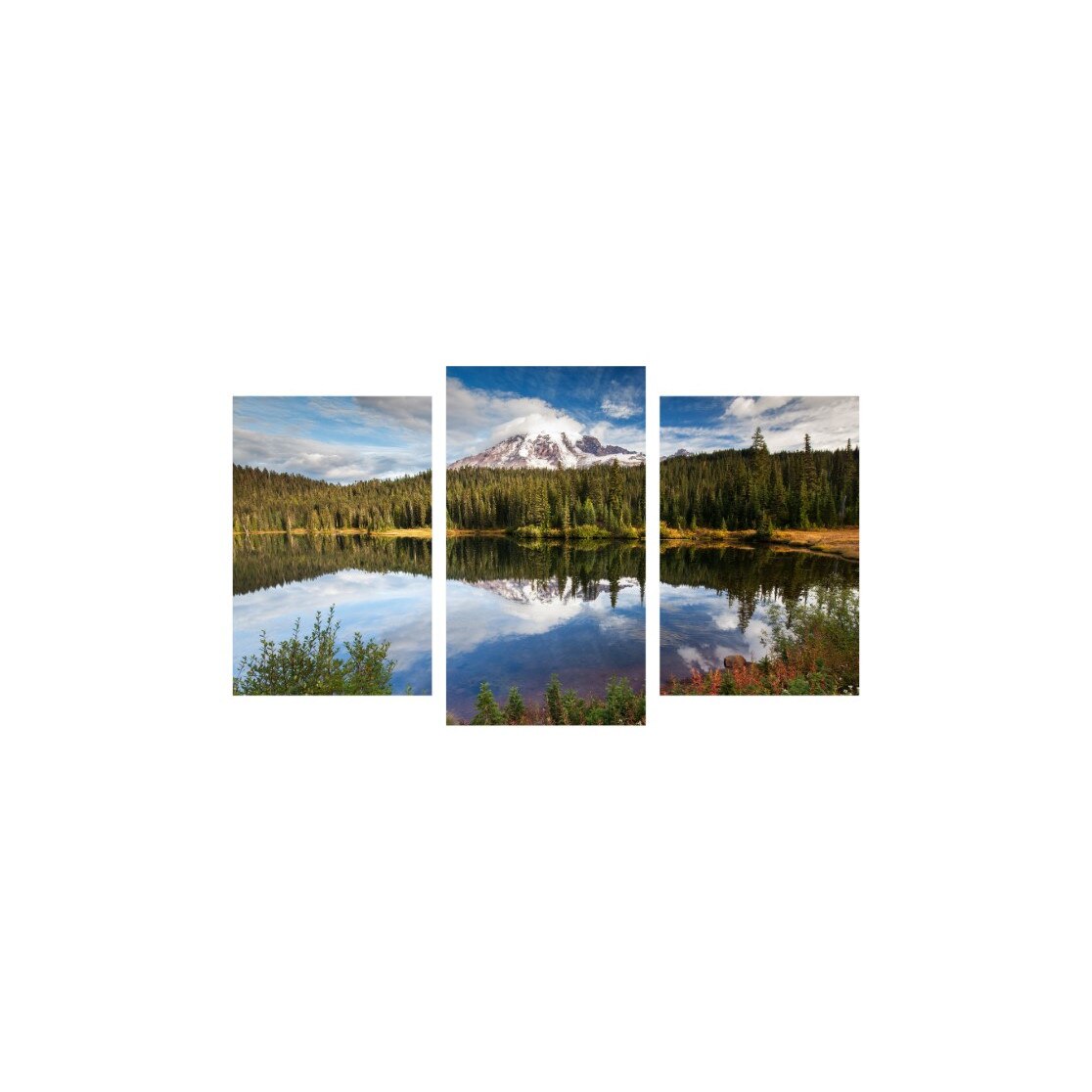 Tablou multicanvas 3 piese 150x90 cm, Natura model 34