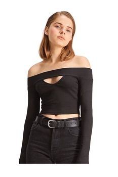 Bluza, Stradivarius, Negru, S Bluza, Stradivarius, Negru, S