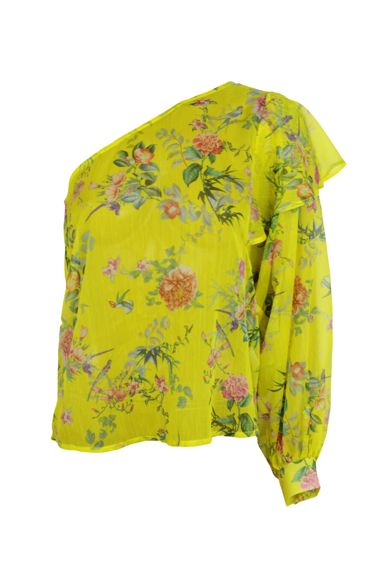 Bluza, Stradivarius, Galben aprins, L