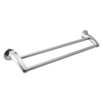 Suport prosop baie - colectia 100 German Inox , cromat, doua bari fixe, 51 cm, montaj pe perete, rezistenta si design Suport prosop baie - colectia 100 German Inox , cromat, doua bari fixe, 51 cm, montaj pe perete, rezistenta si design