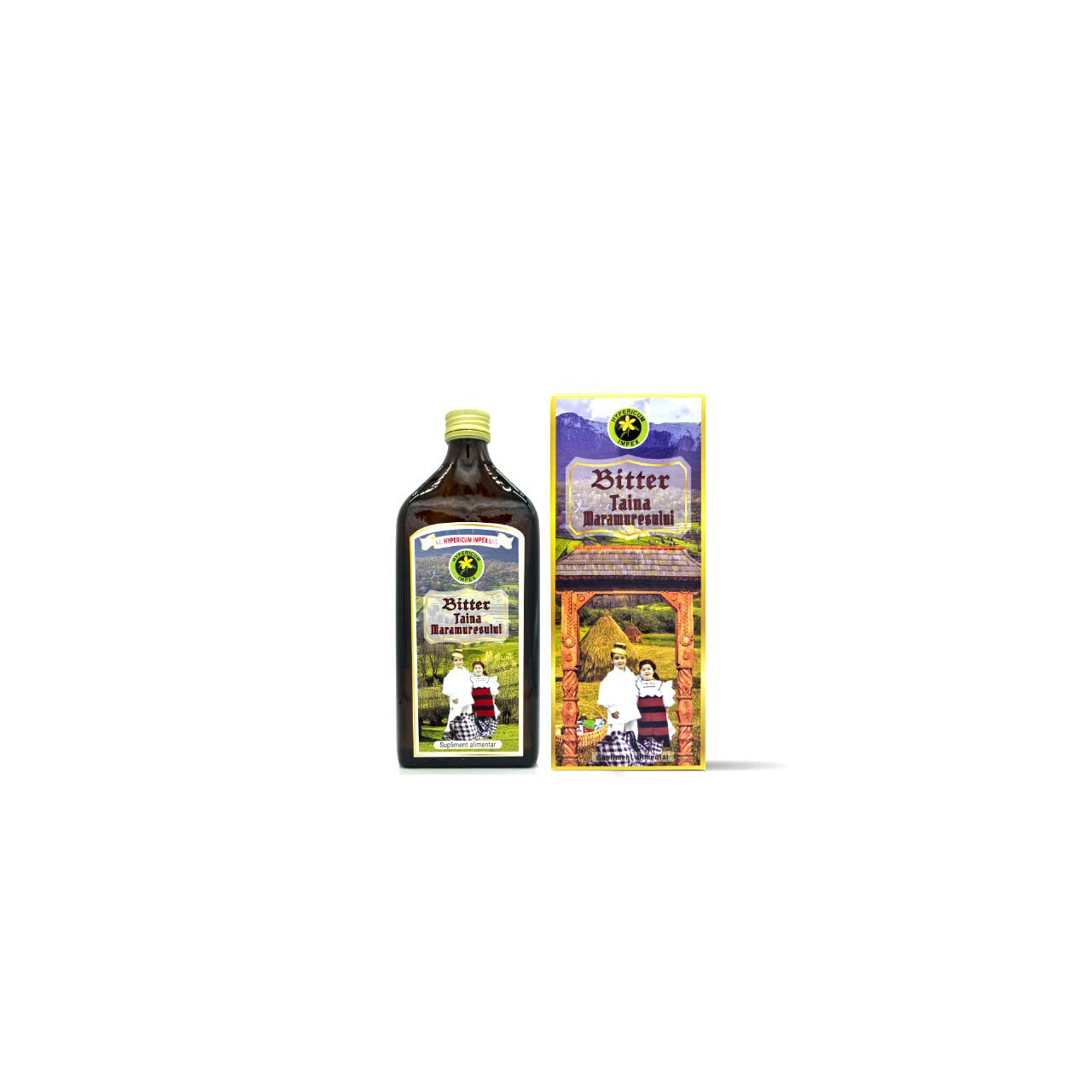 Bitter Taina Maramuresului Hypericum, 200 ml