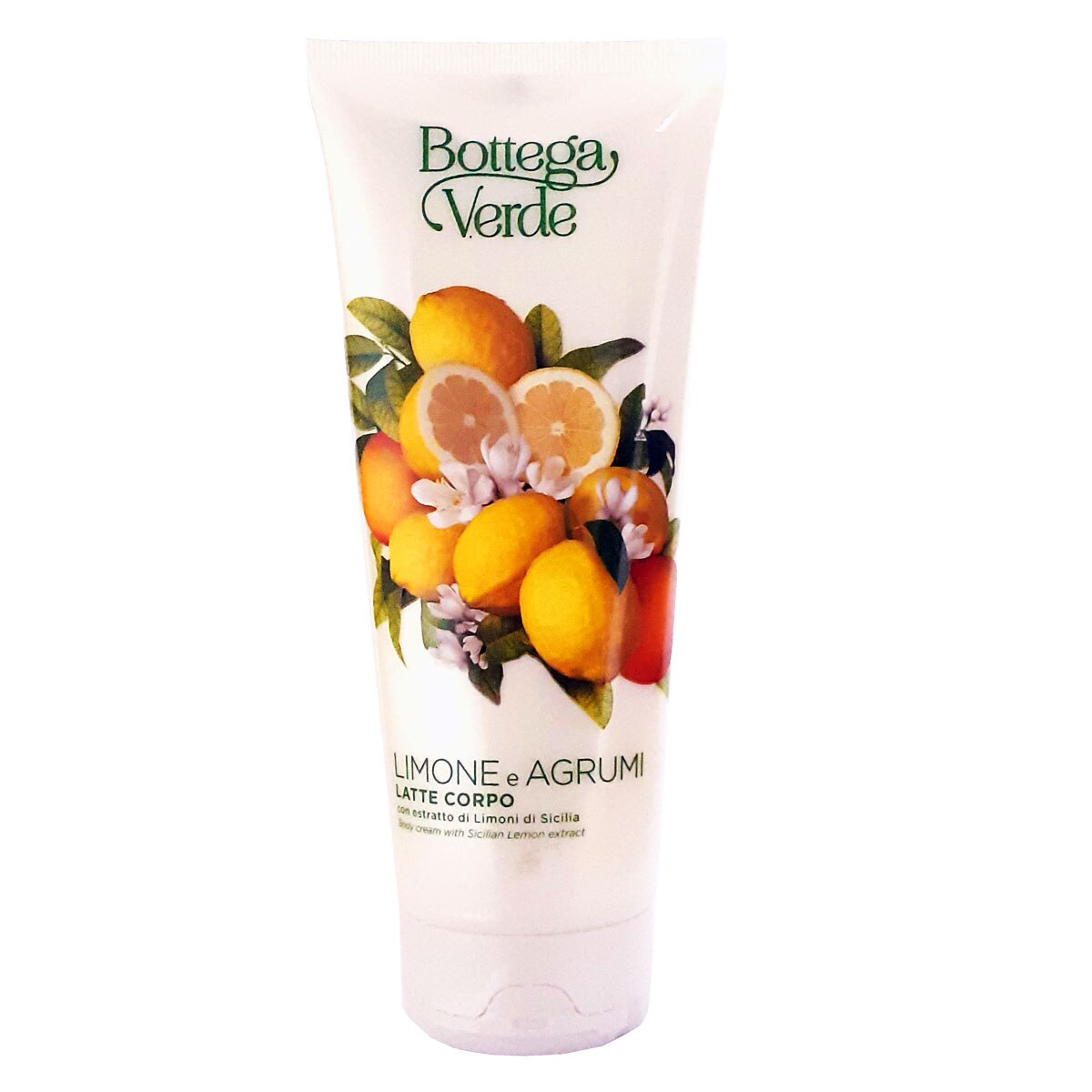 Crema de corp hidratanta, cu aroma de lamai - Limone e Agrumi, 200 ML, Bottega Verde