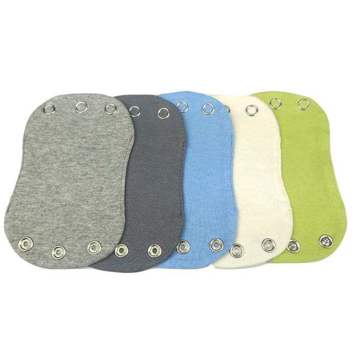 Комплект удължители за бебешко боди, Многоцветен