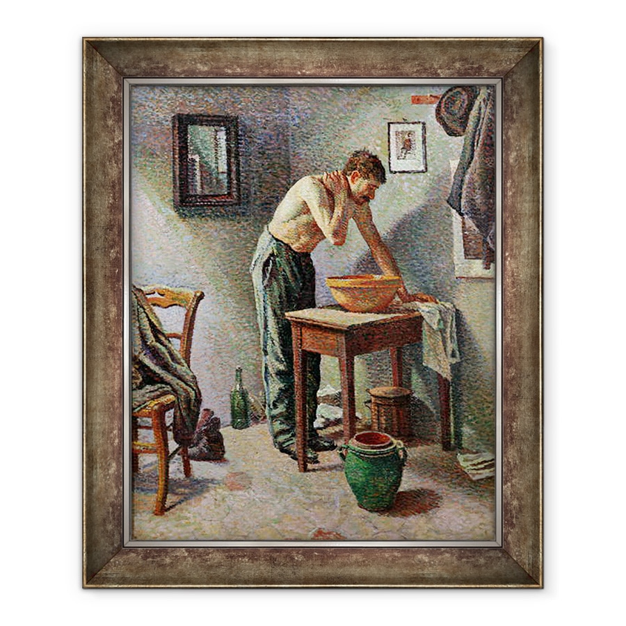 Tablou inramat - Maximilien Luce - Toaleta, 70 x 85 cm